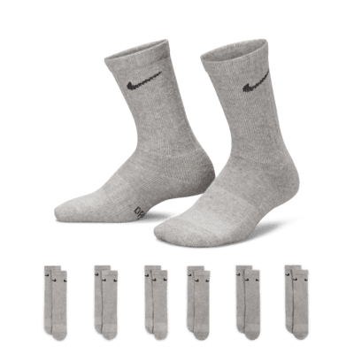 Nike Dri-FIT Performance Basics Little Kids' Crew Socks (6 Pairs)