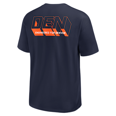 Denver Broncos Dominate The Game Essential Max90 Men's Nike NFL T-Shirt