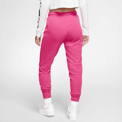 Pantaloni in fleece a vita media Nike Sportswear Essentials - Donna