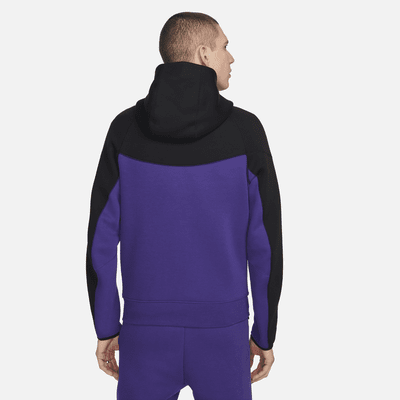 Pánská mikina s kapucí a dlouhým zipem Nike Sportswear Tech Fleece Windrunner