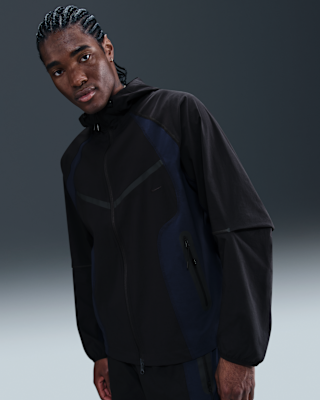 Мужская куртка Nike Tech Dri-FIT Woven Color-Block Windrunner Loose для бега