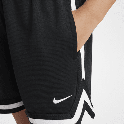 Shorts de básquetbol de 13 cm para niños talla grande Nike DNA