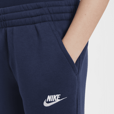 Pantalones con dobladillo abierto para niño talla grande Nike Sportswear Club Fleece