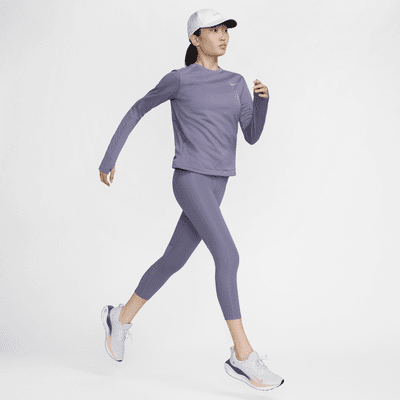 Nike Fast Cropped hardlooplegging met halfhoge taille voor dames