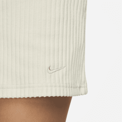 Nike Sportswear Chill Rib Women's High-Waisted Slim 3" Shorts