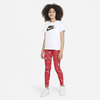 Leggings estampados para niña talla grande Nike Sportswear Favorites
