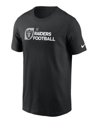 Мужская футболка Las Vegas Raiders Team Outline Essential Nike NFL