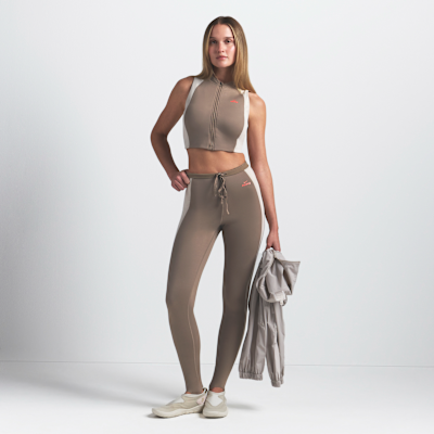 NikeSKIMS Shine Women's Front-Zip Bra