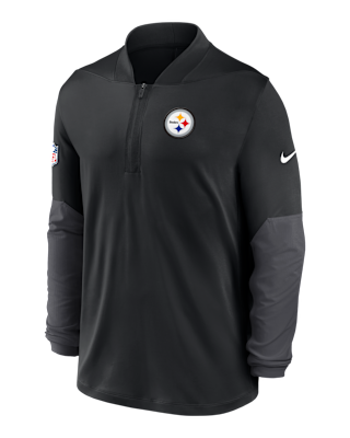 Мужские  Pittsburgh Steelers Feel The Pressure Nike Dri-FIT NFL 1/2-Zip Top