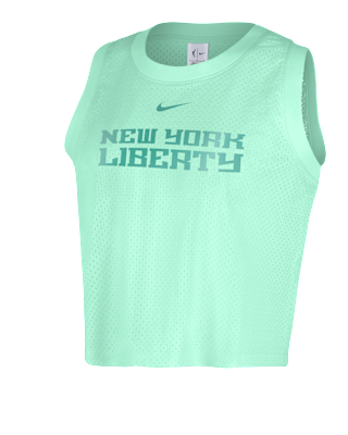Женские  New York Liberty Nike WNBA Mesh Tank Top