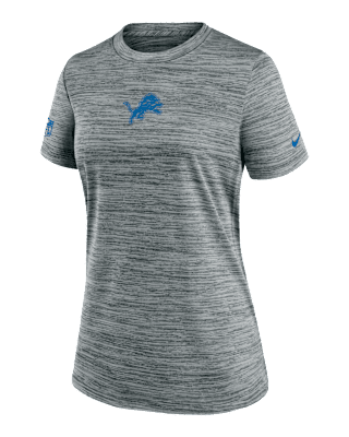 Женская футболка Detroit Lions Sideline Team Issue Velocity Nike Dri-FIT NFL
