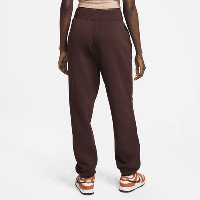 Pants de tiro alto oversized para mujer Nike Sportswear Phoenix Fleece