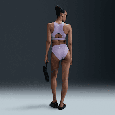 Nike Swim Elevated Essential Women's High-Neck Bikini Top