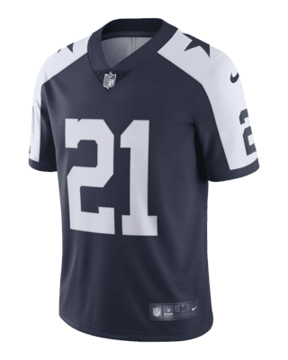 Blue Nike NFL Dallas Cowboys Prescott #4 Game Jersey JD