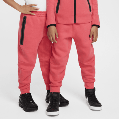 Conjunto de 2 piezas de cierre completo Tech Fleece para preescolar Nike Sportswear