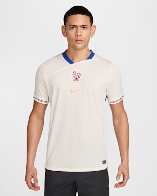 Мужские джерси FFF 2025 Stadium Away (Women's Team) Nike Dri-FIT Soccer Replica Jersey