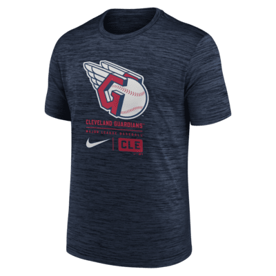 Cleveland Guardians Large Logo Velocity Men's Nike MLB T-Shirt