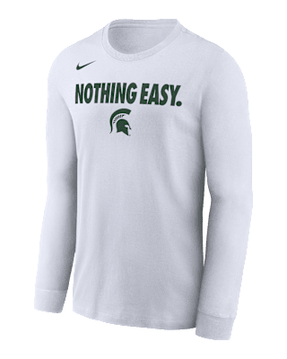 Мужская футболка Michigan State Nike College Long-Sleeve