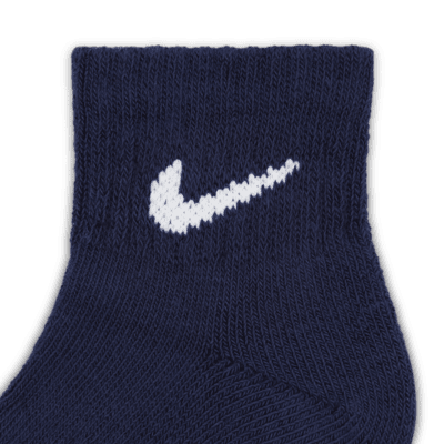 Nike Dri-FIT Performance Basics Little Kids' Ankle Socks (6 Pairs)