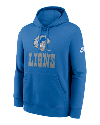 Мужское худи Detroit Lions Best Season Rewind Club Nike NFL Pullover Hoodie