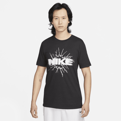 Dri-Fit Printed Crew-Neck Basketball T-shirt