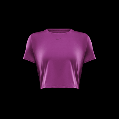 Nike One Classic Women's Dri-FIT Short-Sleeve Cropped Top