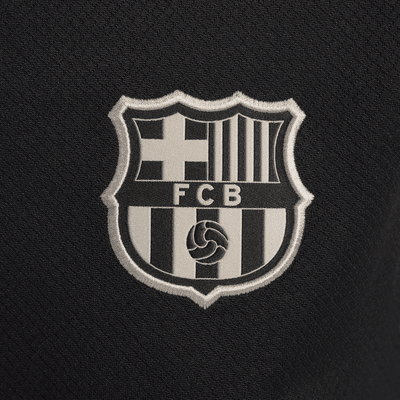 Dámské pleteninové fotbalové tričko Nike Dri-FIT FC Barcelona Strike s krátkým rukávem