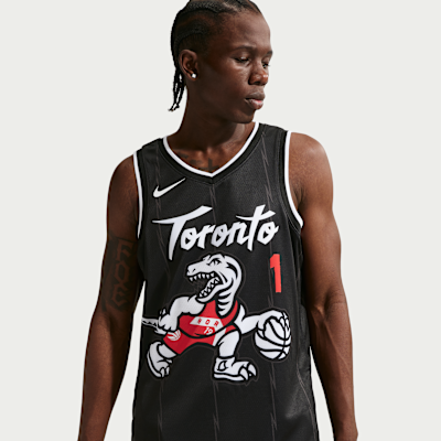 Jersey Nike de la NBA Swingman para hombre Gradey Dick Toronto Raptors City Edition