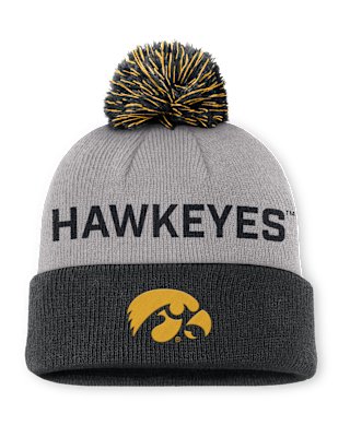 Мужские  Iowa Primetime Peak Nike College Cuffed Pom Beanie