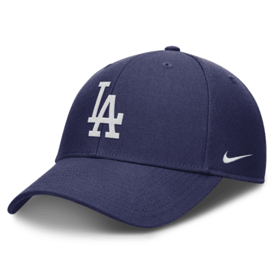 Gorra Nike Dri-FIT de la MLB ajustable para hombre Los Angeles Dodgers ...