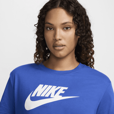 Playera cropped con logotipo para mujer Nike Sportswear Essential