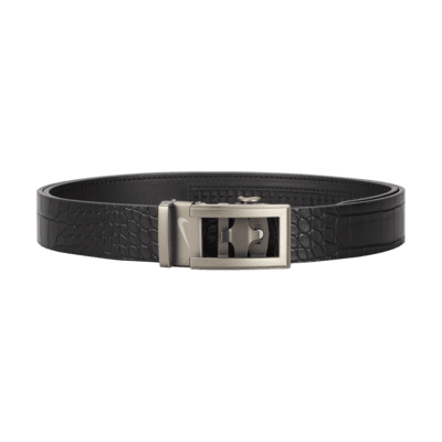 Nike Men's Custom-Fit Croco Golf Belt With Ultralight Buckle