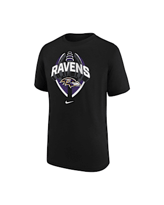 Детская футболка Baltimore Ravens Legend Icon Big Kids’ Nike Dri-FIT NFL