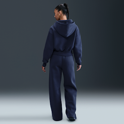 Nike Sportswear Phoenix Fleece Women's Loose Full-Zip Cropped Hoodie