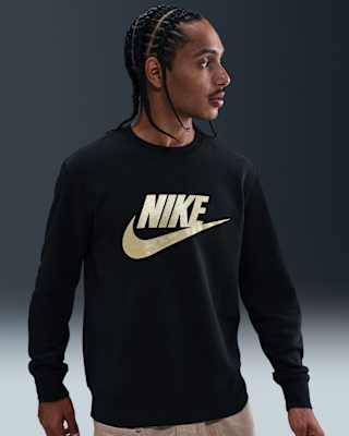 Мужские  Nike Sportswear Club Graphic Fleece Crew