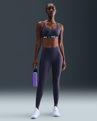 Женские тайтсы Nike Universa Medium-Support High-Waisted 7/8 Leggings with Pockets