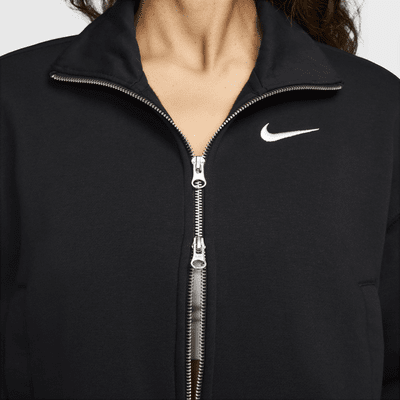 Chamarra de entrenamiento oversized para mujer Nike Sportswear Phoenix Fleece