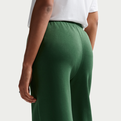 Nike Sportswear Phoenix Fleece Women's High-Waisted Wide-Leg Logo Trousers