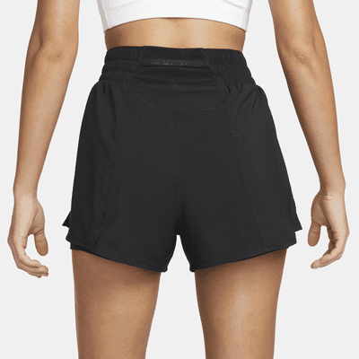 Nike Women's Dri-Fit One High-Rise 3 Shorts Black L