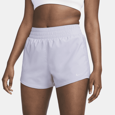 Nike One Women's Dri-FIT High-Waisted 3 Brief-Lined Shorts. Nike.com