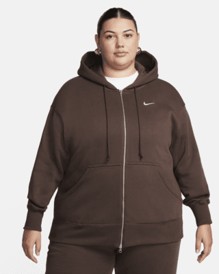 Nike Sportswear Phoenix Fleece Women's Oversized Full-Zip Hoodie (Plus  Size). Nike.com