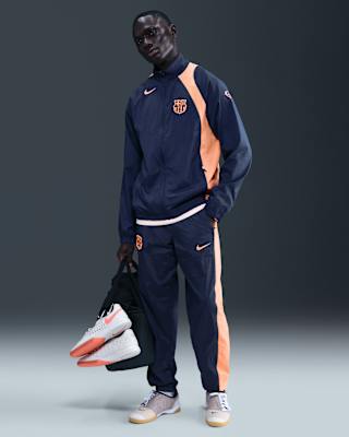 Мужские спортивные штаны FC Barcelona Third Nike Total 90 Soccer Woven Track Pants