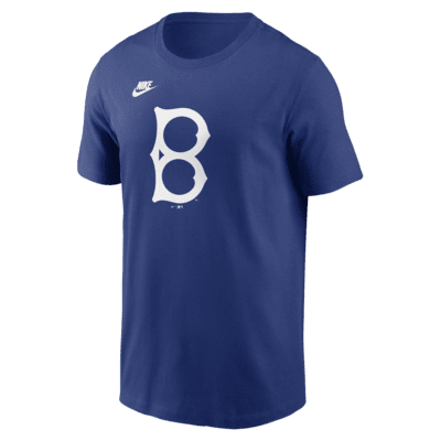 Brooklyn Dodgers Cooperstown Logo Men's Nike MLB T-Shirt. Nike.com