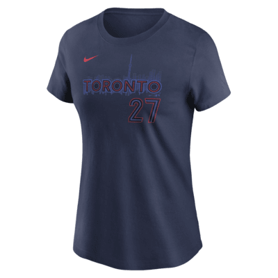 Vladimir Guerrero Jr. Toronto Blue Jays City Connect Fuse Women's Nike MLB T-Shirt