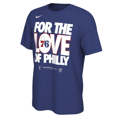 Playera Nike de la NBA para hombre Philadelphia 76ers