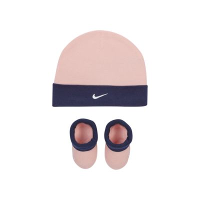 nike baby hat and booties
