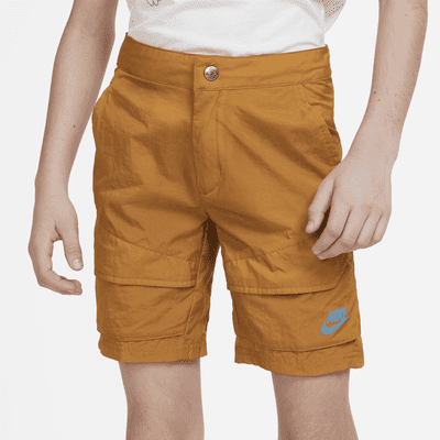 Nike Sportswear Older Kids' (Boys') Woven Utility Cargo Shorts