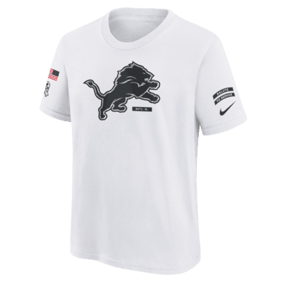 Playera Nike Dri-FIT de la NFL para niños talla grande Detroit Lions Salute to Service Primary Edge Legend