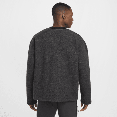 Chamarra de tejido Fleece grueso para hombre Nike Tech