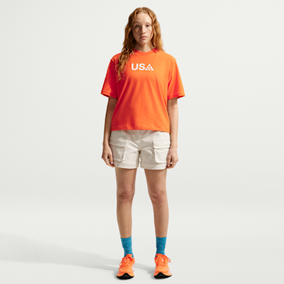Playera de manga corta Dri-FIT para mujer Nike ACG x Team USA